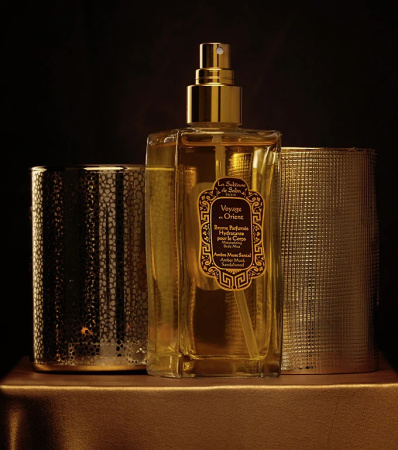 Парфюмерный лосьон-спрей для тела Амбра Мускус Сантал